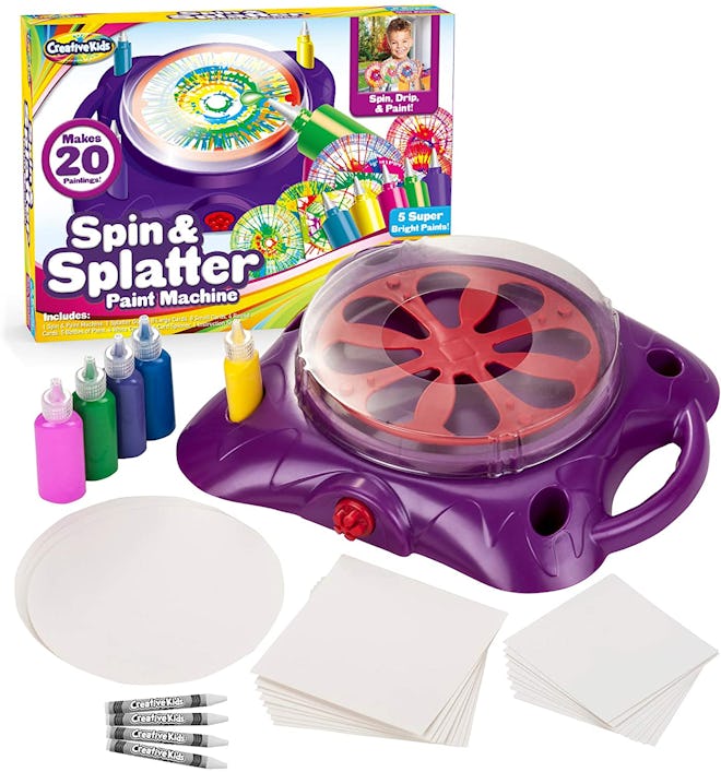 Creative Kids Spin & Splatter Paint Machine