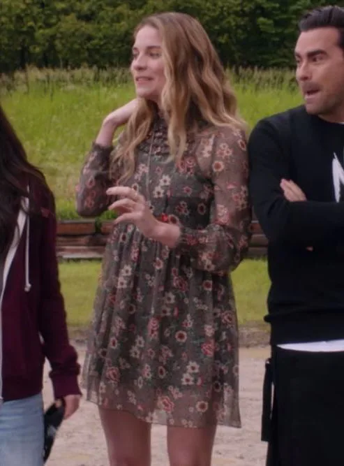 princess polly baby blue dress Schitt's Creek': Where to Get Alexis Rose's Outfits and Dresses — Femestella main image 0