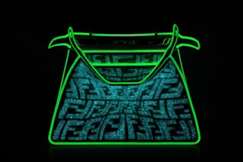 Fendi wants you to risk it all for its super rare glow-in-the-dark bag