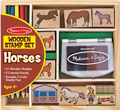 Horse Stable Stamp Set