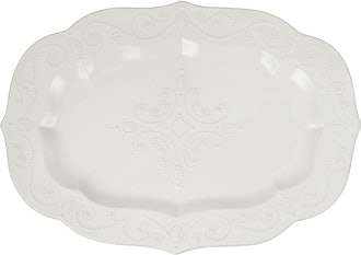 Lenox French Perle Large Serving Platter