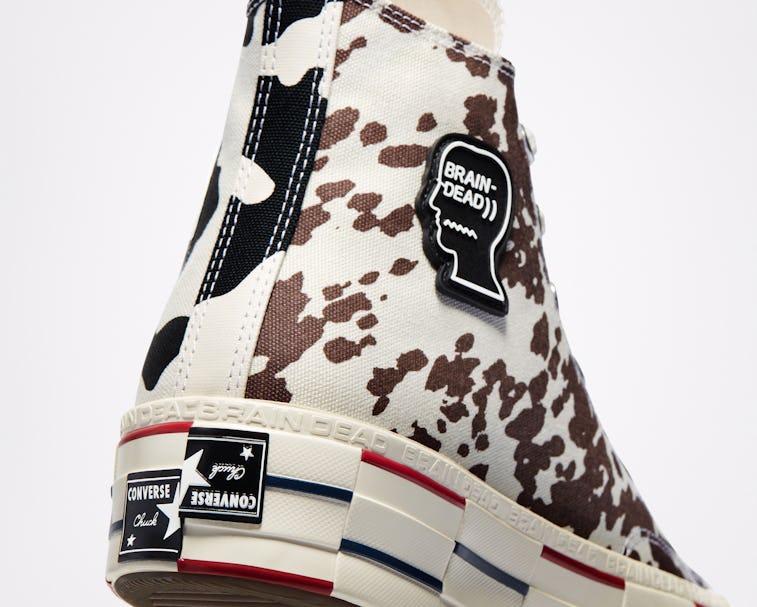 Converse And Brain Dead Made A Cow Print Chuck 70 Shoe That Can T Be Unseen