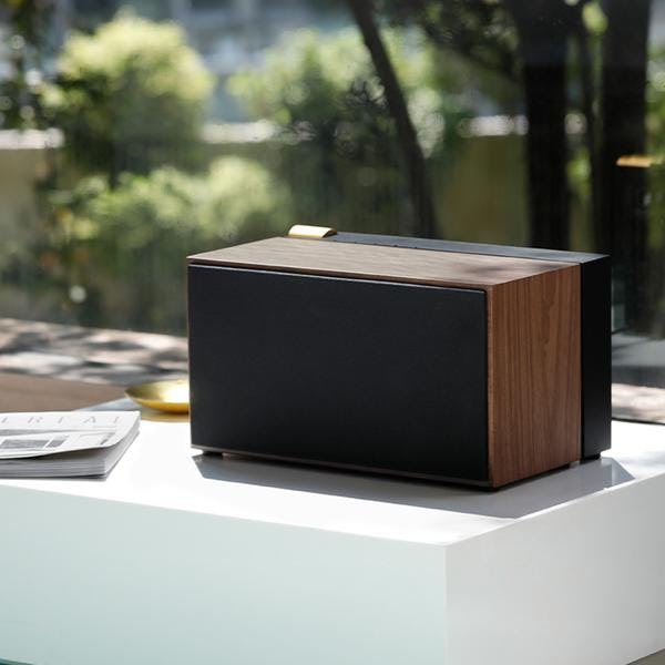 native wooden bluetooth speaker