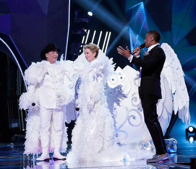  Clint and Lisa Hartman Black as Snow Owls on 'The Masked Singer' Season 4