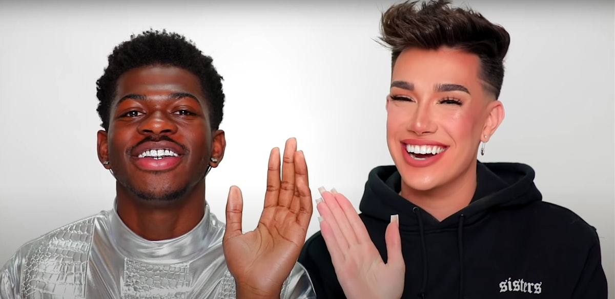 Lil Nas X S Response To Haters Sexualizing His Video With James Charles Is On Point