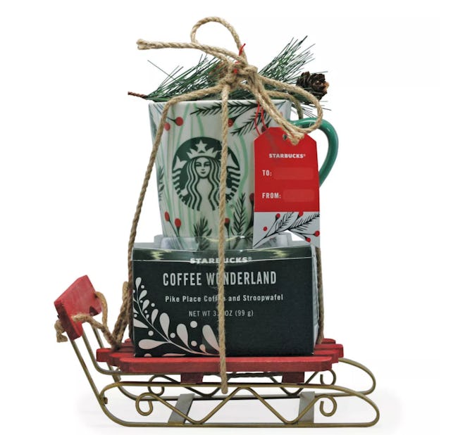 Starbucks Sleigh Coffee and Cookies Gift Set