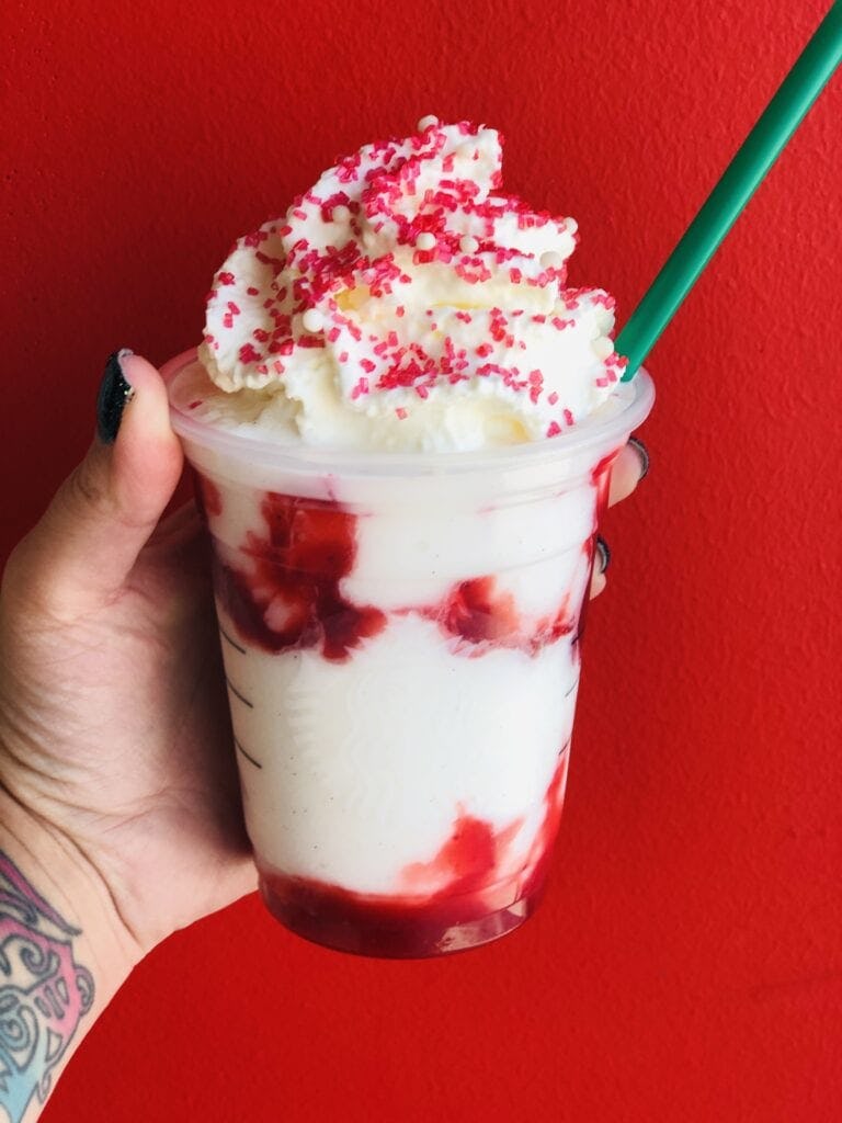 How To Order A Santa Claus Frappuccino Off Starbucks' Secret Menu