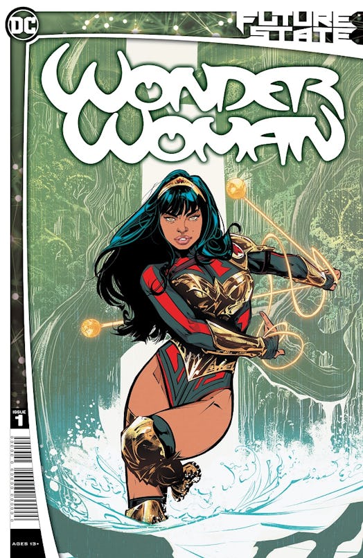 The cover of the Wonder Woman comic book