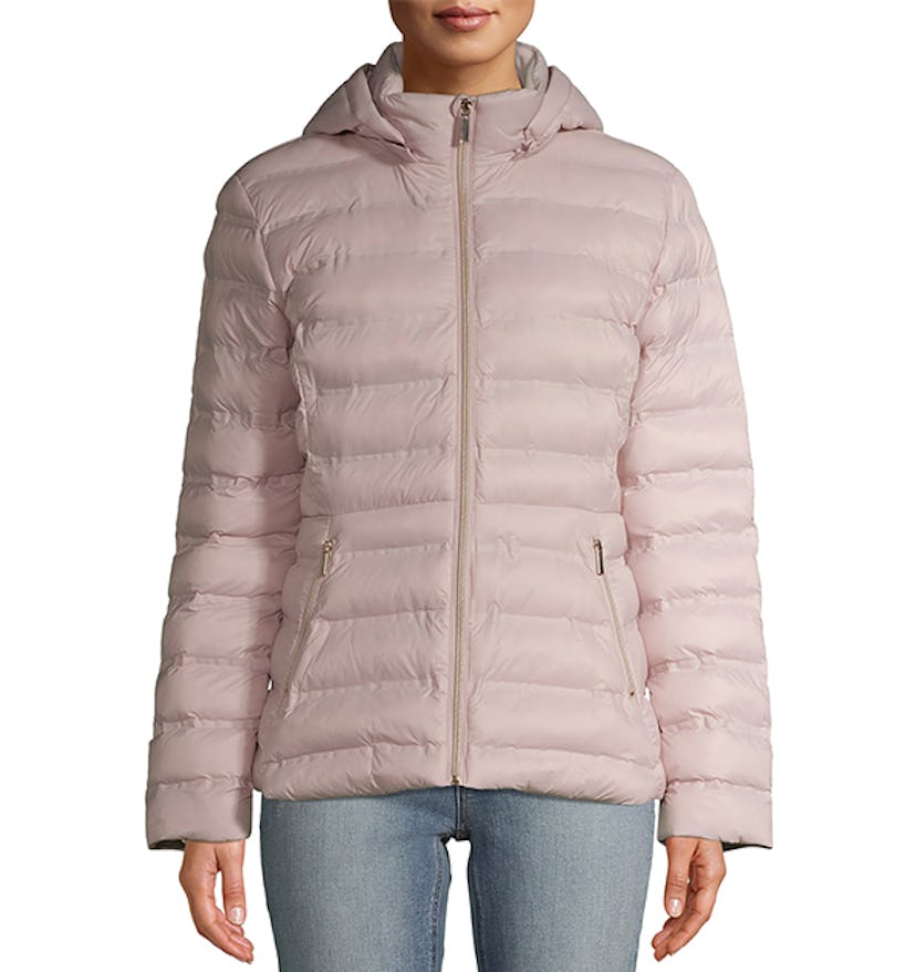 Packable Puffer Jacket with Hood