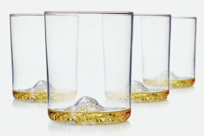 Huckberry Whiskey Peak Glasses