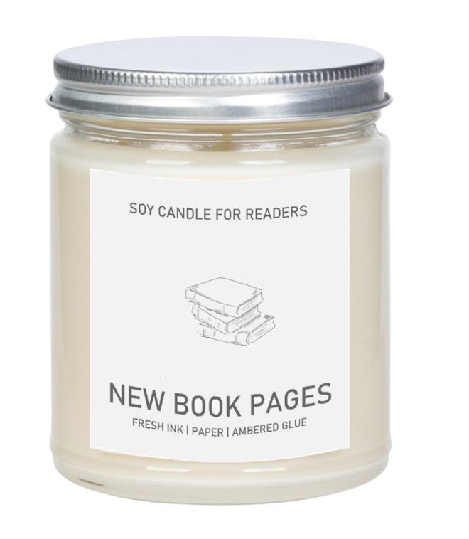 New Book Pages-scented Candle