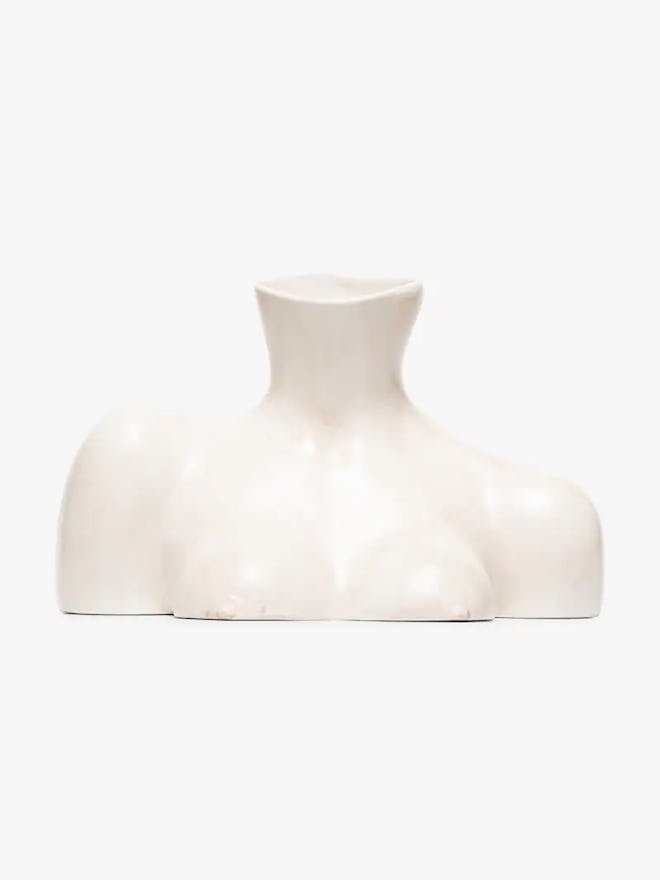 Neutral Breast Friend Ceramic Vase