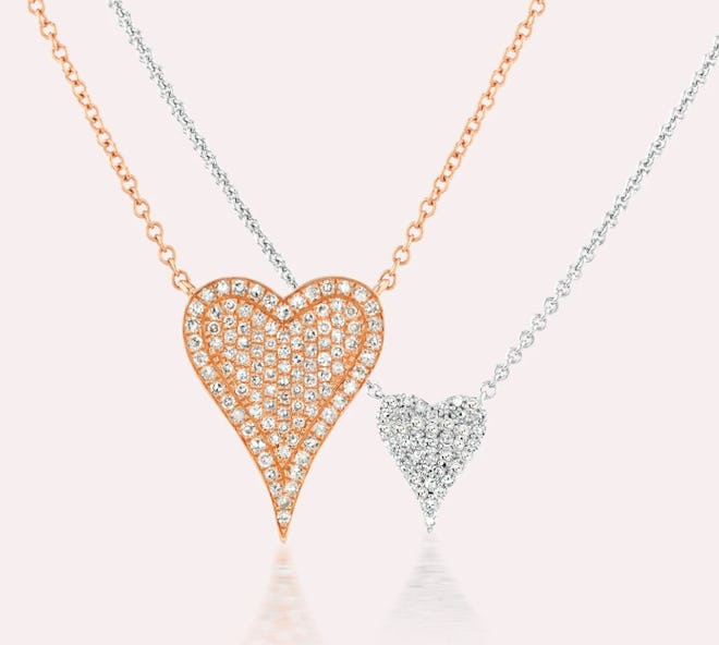 Heartbeats Diamond Necklace Set