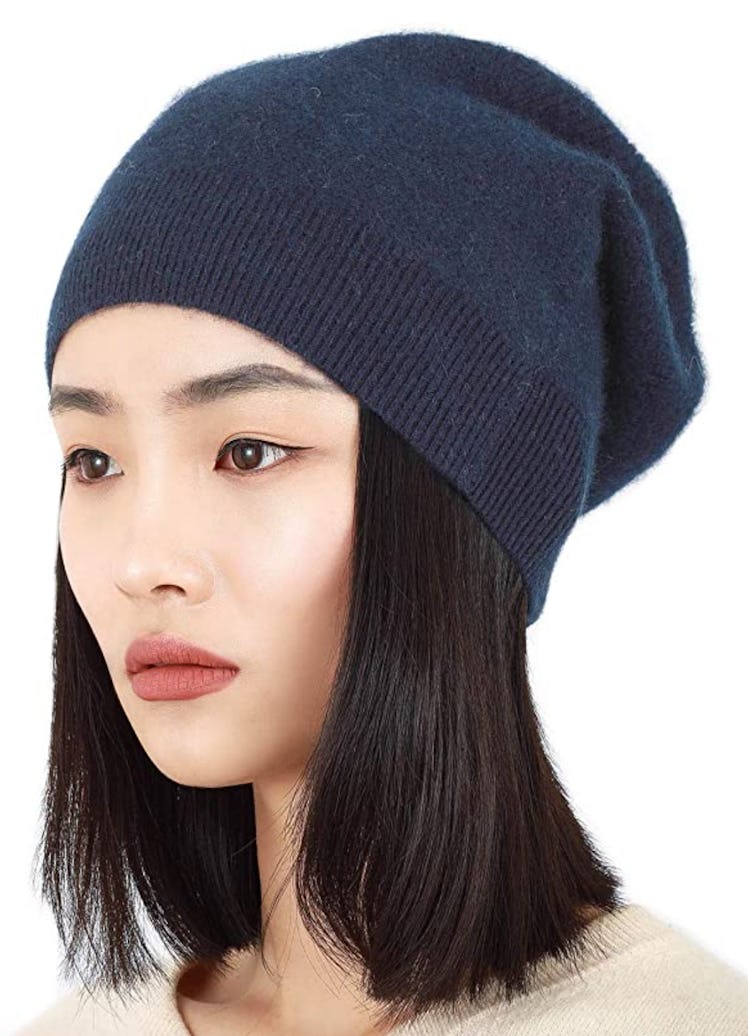 WaySoft 100% Cashmere Beanie