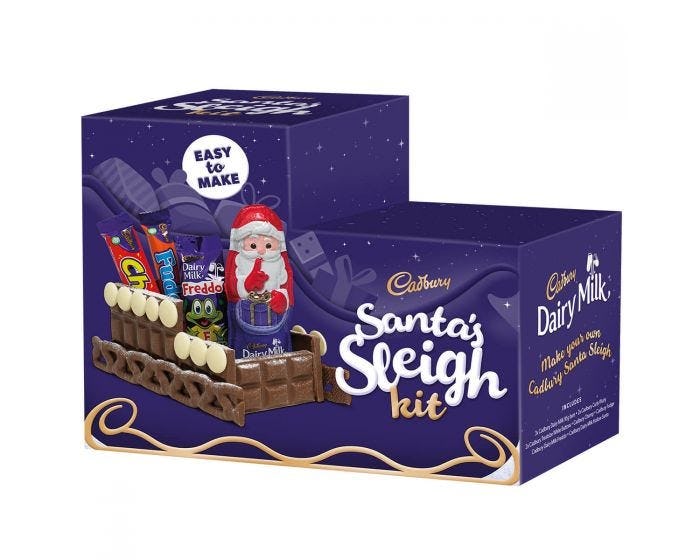 Where To Buy Cadbury's Santa Sleigh Kit In The UK, Because It's Festive AF