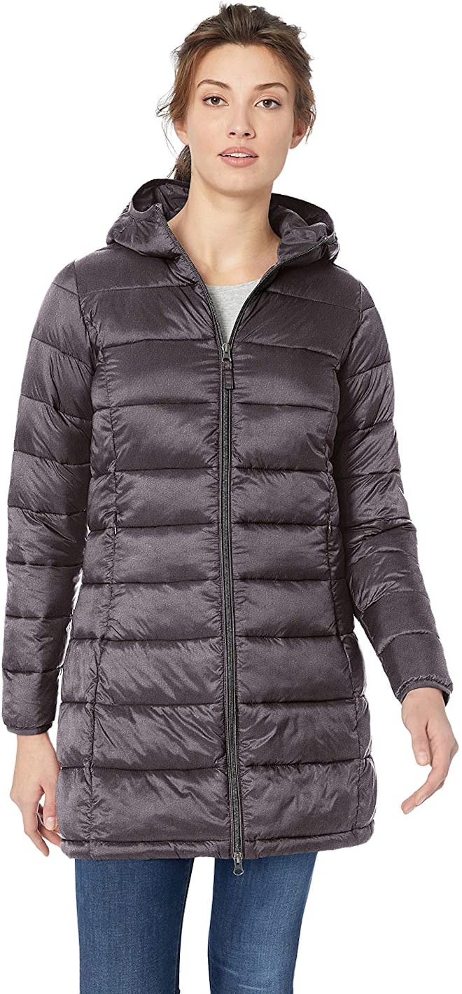 Amazon Essentials Women's Lightweight Hooded Puffer Jacket
