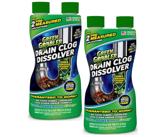 Green Gobbler Drain Clog Dissolver (2-Pack)