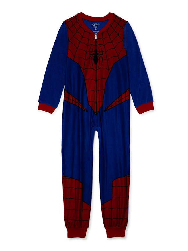 Spiderman Boys Pajama Blanket Sleeper