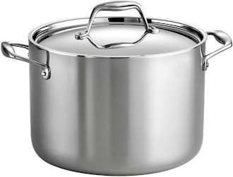 Tramontina Gourmet Stainless Steel Tri-Ply Clad Covered Stock Pot