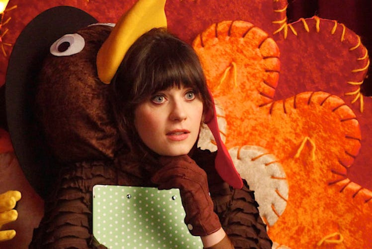 These 'New Girl' Thanksgiving Zoom backgrounds feature iconic moments from the show.