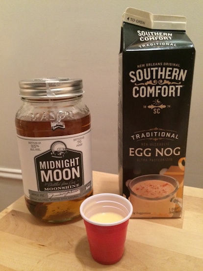 Eggnog and Midnight Moon: Apple Pie would make a tasty fall drink.