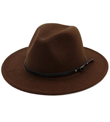 Lisianthus Belt-Buckle Fedora Hat