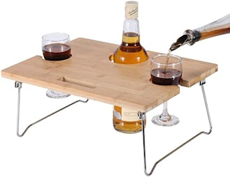 INNOSTAGE Portable And Foldable Wine And Snack Table