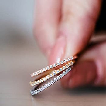 PAVOI 14K Gold Plated Sterling Silver Ring