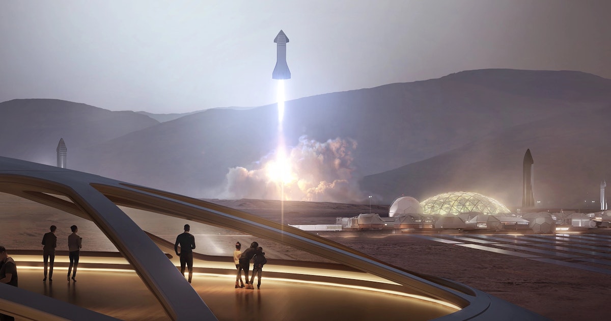 Terraform Mars: Elon Musk says a Mars city of â€˜glass domesâ€™ comes first - Inverse