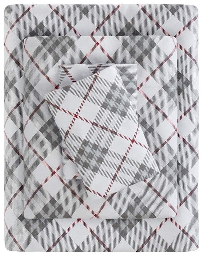 True North by Sleep Philosophy Cozy Flannel Warm 100% Cotton Sheet