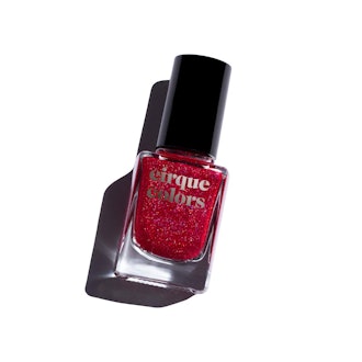 Cirque Colors Holographic Jelly Nail Polish in Ruby
