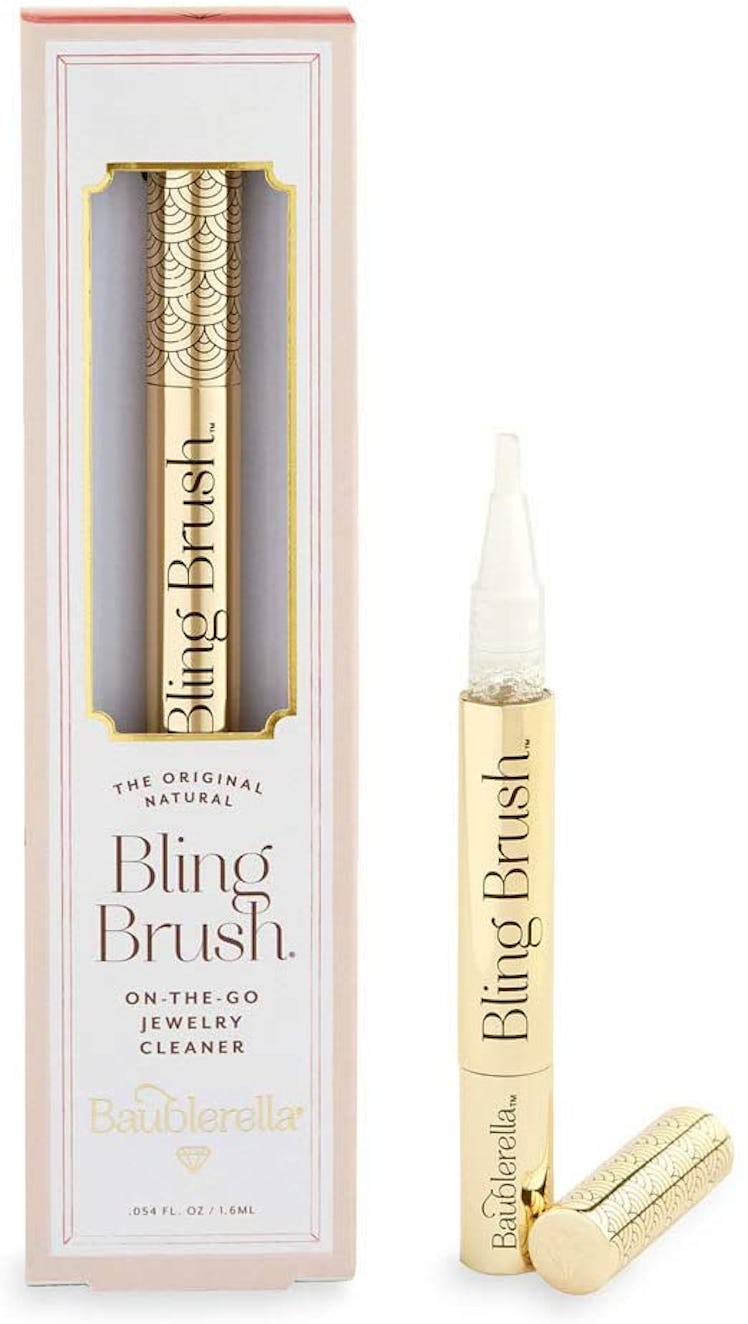  Baublerella Bling Brush Natural On-The-Go Jewelry Cleaner Pen