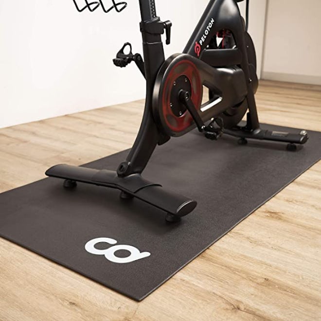 Hundreds of Peloton users on Amazon are fans of this workout mat. 