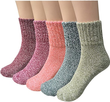 YSense Winter Warm Socks (5-Pairs)
