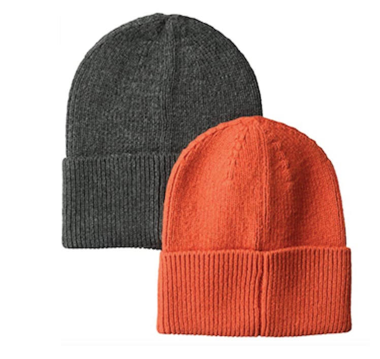 Amazon Essentials Men’s 2-Pack Knit Beanie