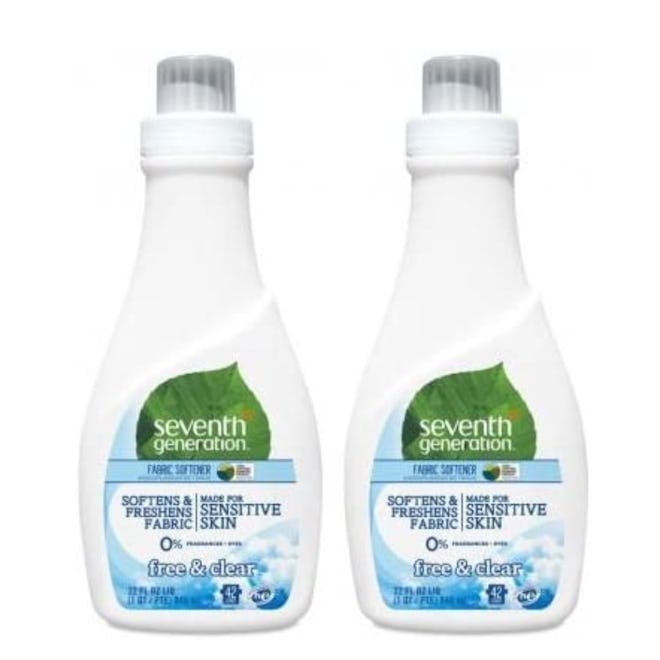 Seventh Generation Natural Fabric Softener, 32 Ounces (2-Pack)