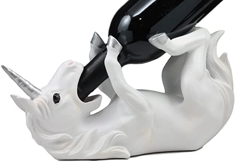 Ebros Wine of Sacred Purity Unicorn Wine Holder