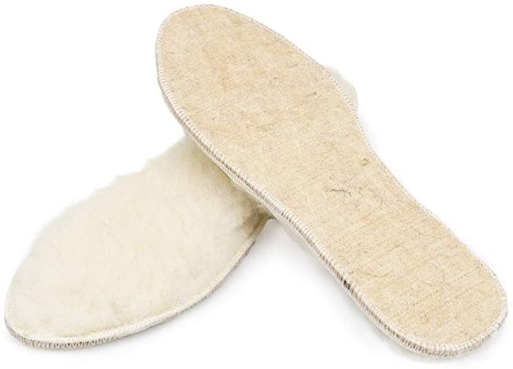 LAMBAA Unisex Sheep Wool Fleece Insoles 