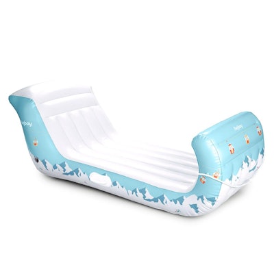 INFLATABLE WINTER SLEIGH SNOW SLED