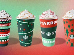 Starbucks' holiday drinks for 2020 include the Peppermint Mocha.