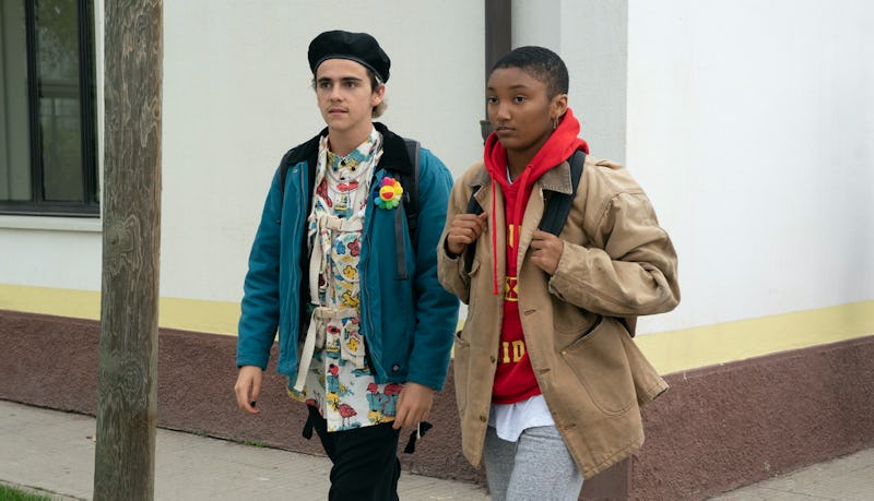 Jack Dylan Grazer and Jordan Kristine Seamón in 'We Are Who We Are' Episode 7, via Warner Bros. pres...