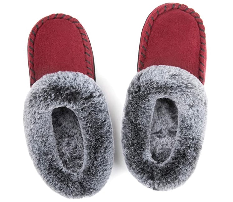 ULTRAIDEAS Women's Moccasin Slippers