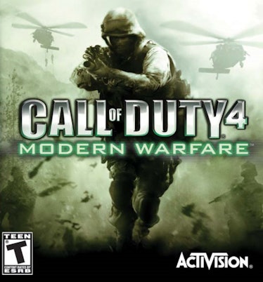 A thumbnail art for the  'Call of Duty 4: Modern Warfare' 