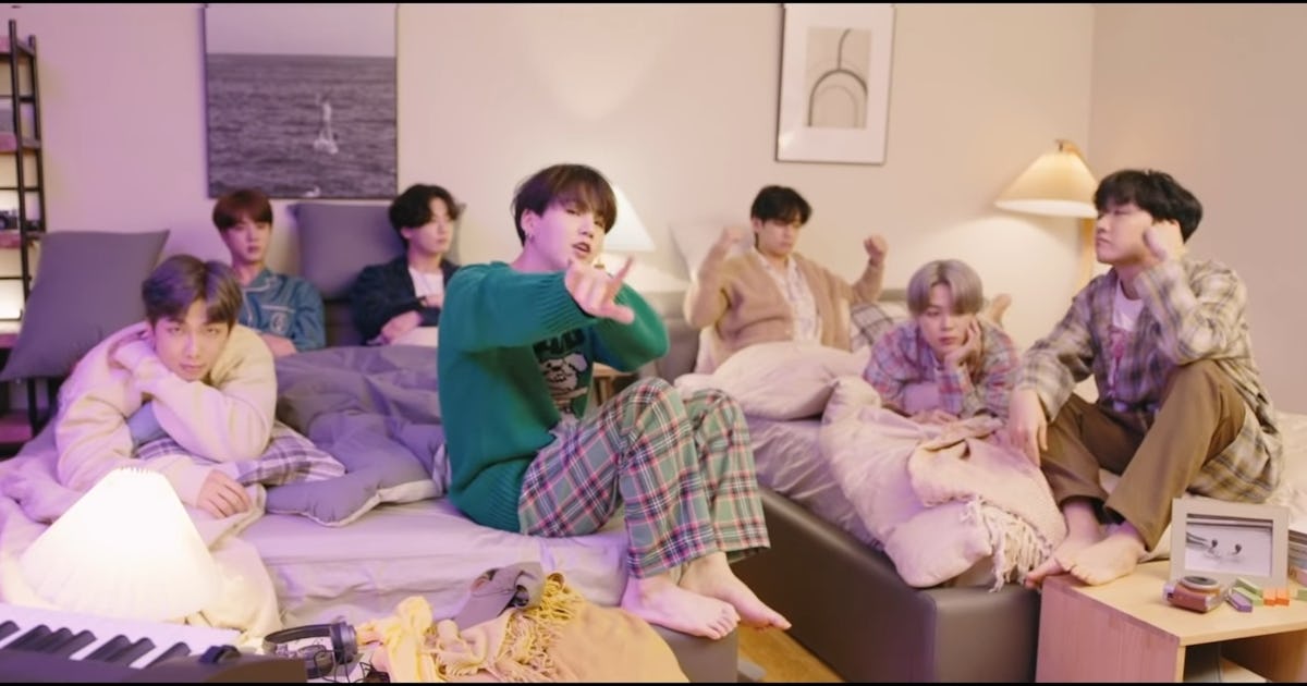 What Do BTS' "Fly To My Room" Lyrics Mean In English? Jimin, V, Suga