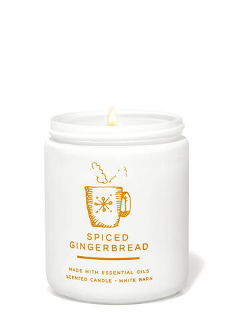 Spiced Gingerbread Single Wick Candle