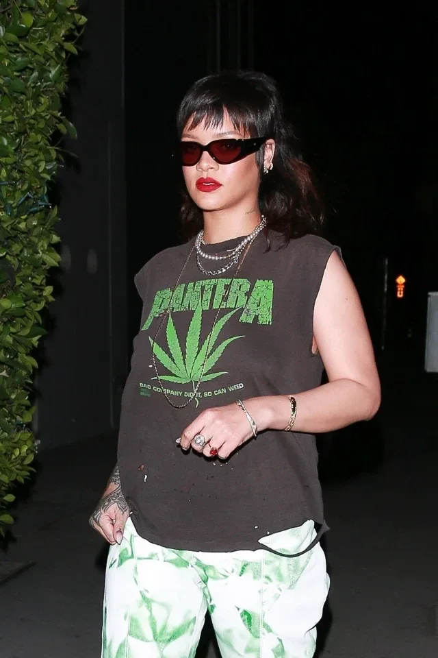 Rihanna's Iconic Mullet Made Another 2020 Appearance