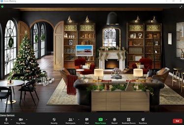 These holiday Zoom backgrounds will bring warmth and cheer to your video calls.