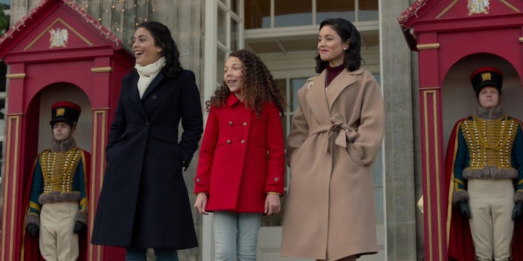 Vanessa Hudgens and Mia Lloyd in "The Princess Switch: Switched Again."