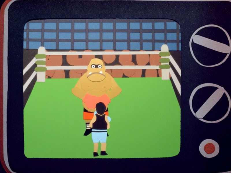 "Video Games" is a music video that uses paper animation.