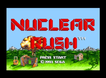 Nuclear Rush was a game for Sega's cancelled VR headset.